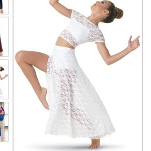 Balera Burgundy Dance Costume